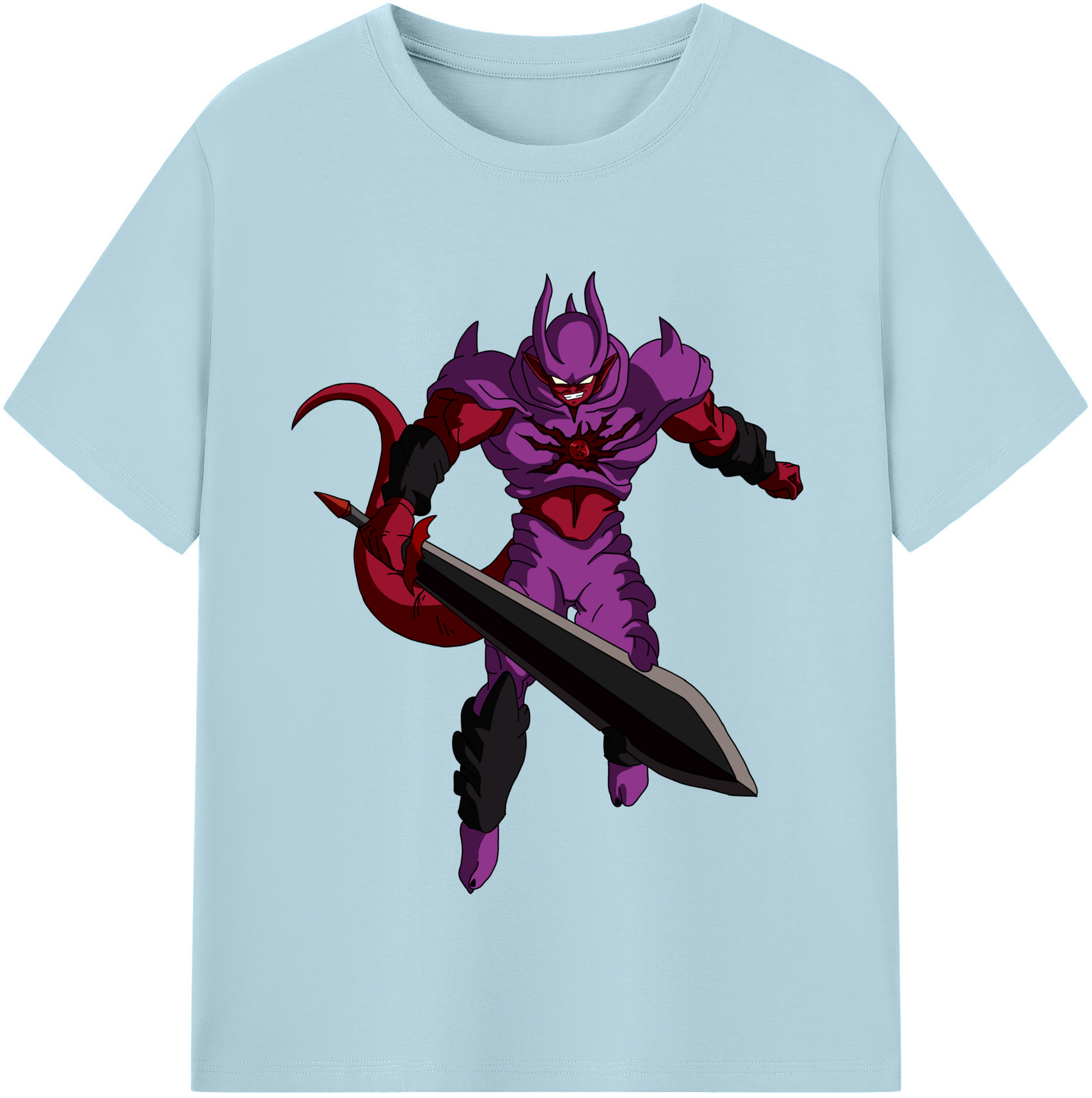 （画像用） ドラゴンボール ジャネンバ DRAGON BALL Janemba 綿100％半袖Tシャツ（フロントプリント）